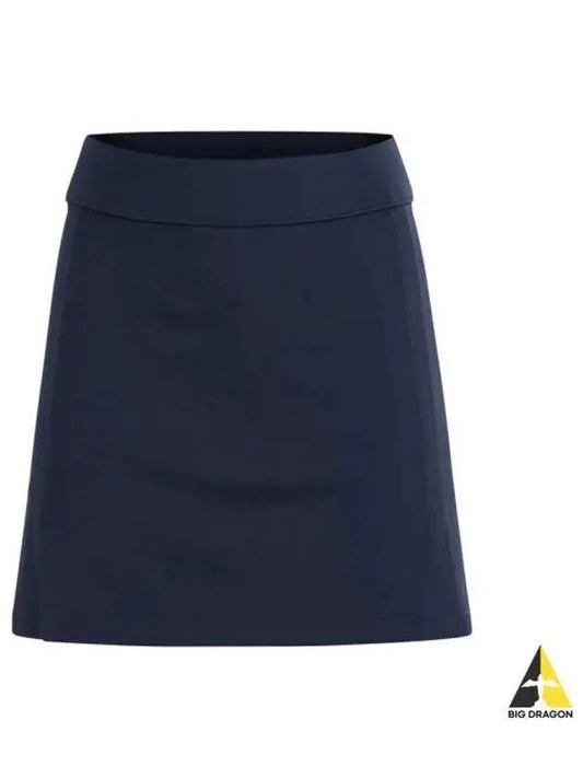 Women's Amelie Mid Golf Skirt Navy - J.LINDEBERG - BALAAN 2