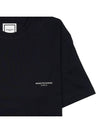 Square Patch Logo Short-Sleeve T-Shirt Black - WOOYOUNGMI - BALAAN 9