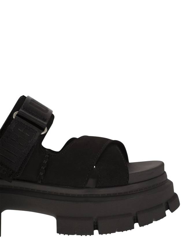 Ashton Slide Sandals Black - UGG - BALAAN 7