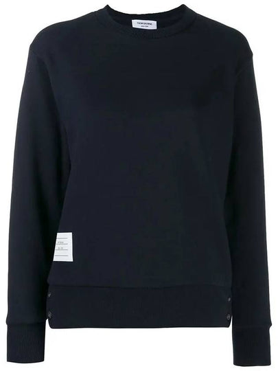 Center Back RWB Stripe Classic Loopback Crewneck Sweatshirt Navy - THOM BROWNE - BALAAN 2