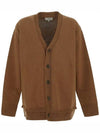 Elbow Patch Cardigan Camel - MAISON MARGIELA - BALAAN 3