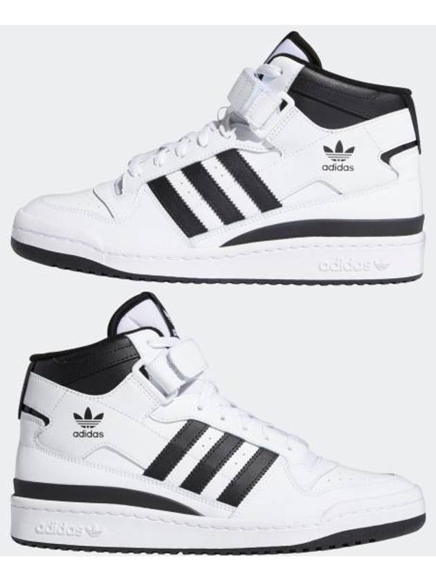 Forum Mid High Top Sneakers White - ADIDAS - BALAAN 6