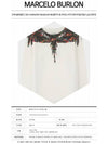 19SS CMBA009S196300240188 Fluo Wing Printing Crew Neck White Multicolor Men's Sweatshirt TR - MARCELO BURLON - BALAAN 2