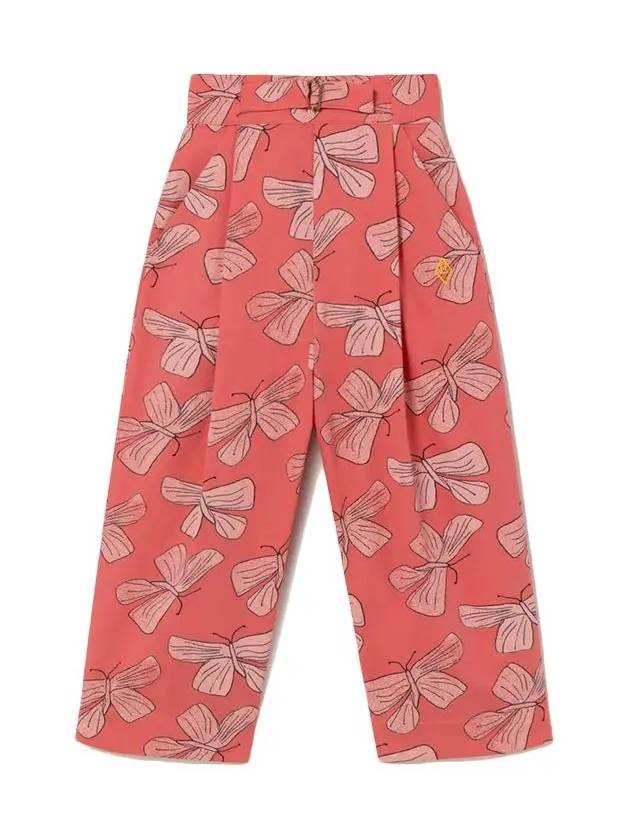 Kids Butterfly Belt Pants Pink F22052 277DG - THE ANIMALS OBSERVATORY - BALAAN 2