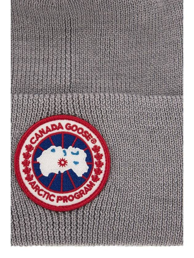 Arctic Disc Torque Wool Beanie Heather Grey - CANADA GOOSE - BALAAN 4