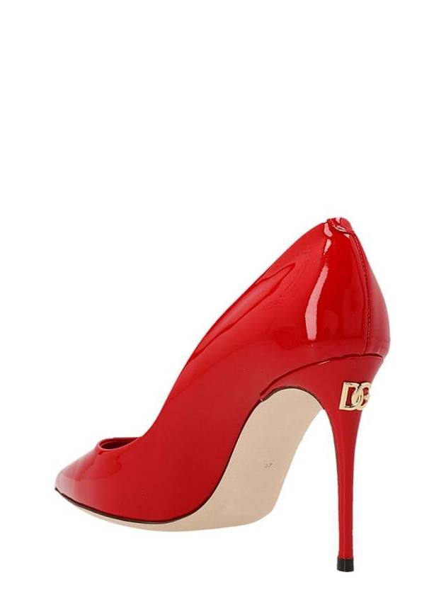 leather pumps heel red - DOLCE&GABBANA - BALAAN 3