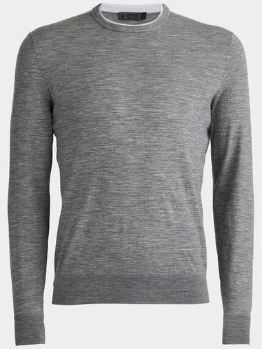 Men s Merino Wool Blend Crewneck Sweater - G/FORE - BALAAN 1