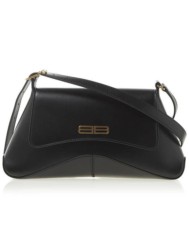 Box XX Medium Flap Shoulder Bag Black - BALENCIAGA - BALAAN 2