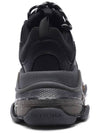 Triple S Sneakers Clear Sole Black - BALENCIAGA - BALAAN 5