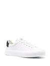 City Sport Leather Low Top Sneakers White - GIVENCHY - BALAAN 3