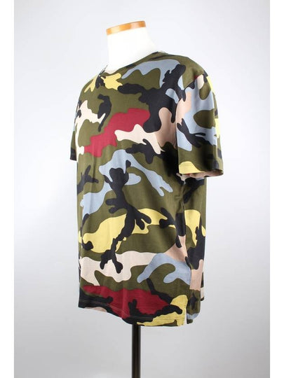 camo short sleeve t shirt - VALENTINO - BALAAN 2