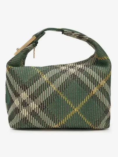 Peg Medium Duffel Bag Green - BURBERRY - BALAAN 2