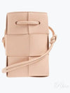 Intrecciato Cassette Small Bucket Bag Pink - BOTTEGA VENETA - BALAAN 2