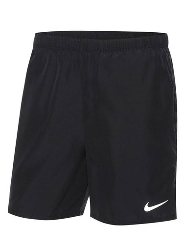 Challenger 5 Inch Running Shorts Black - NIKE - BALAAN 1