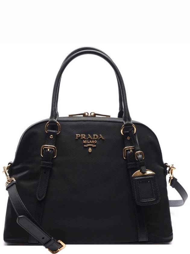 Pocono Saffiano Tote Bag Black - PRADA - BALAAN 2