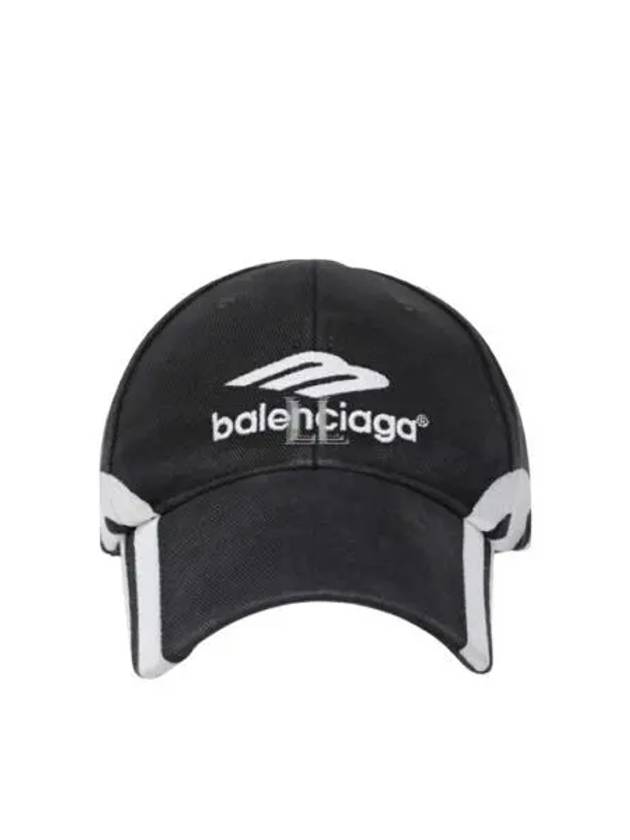 3B Sports Icon Ball Cap Black - BALENCIAGA - BALAAN 2