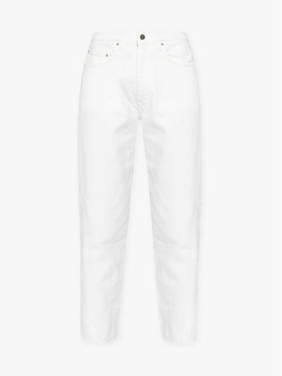 Women's Twisted Seam Straight Jeans Off-White - TOTEME - BALAAN 2