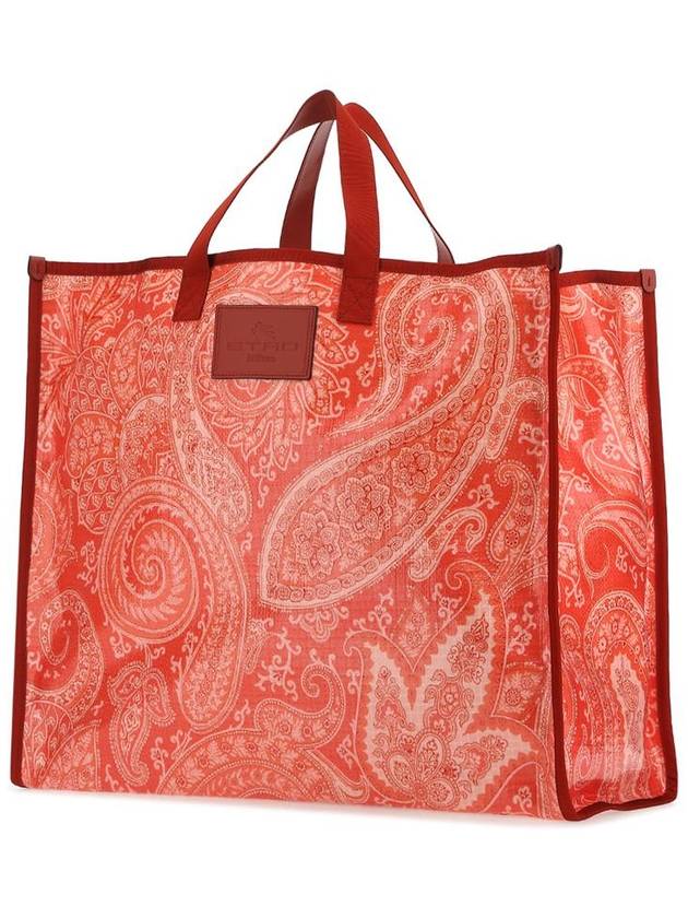 Peasley Large Tote Bag Red - ETRO - BALAAN 3