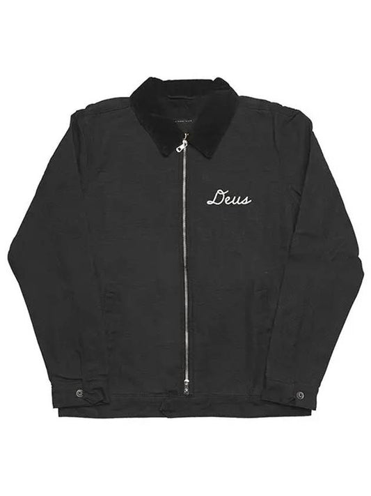 Jacket DMP246404 BLK logo men's jacket - DEUS EX MACHINA - BALAAN 2