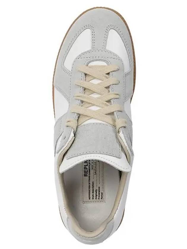 Replica Calfskin Low Top Sneakers White - MAISON MARGIELA - BALAAN 4