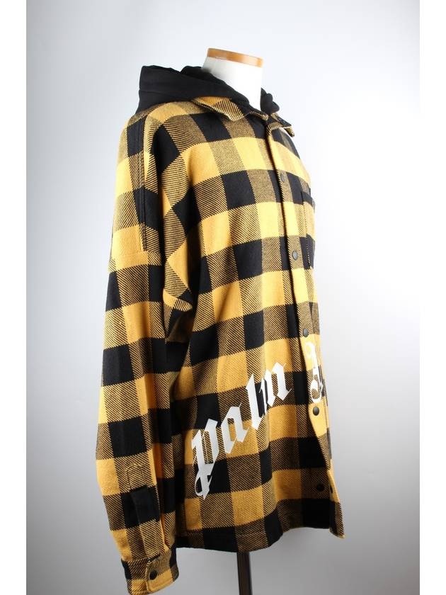 Palm Angels Checked Hoodie - PALM ANGELS - BALAAN 6