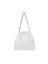 MUFFY LEATHER chainWHITE - RHEEMIN - BALAAN 1