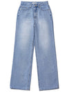 Summer Straight Denim Pants Light blue - LESEIZIEME - BALAAN 7