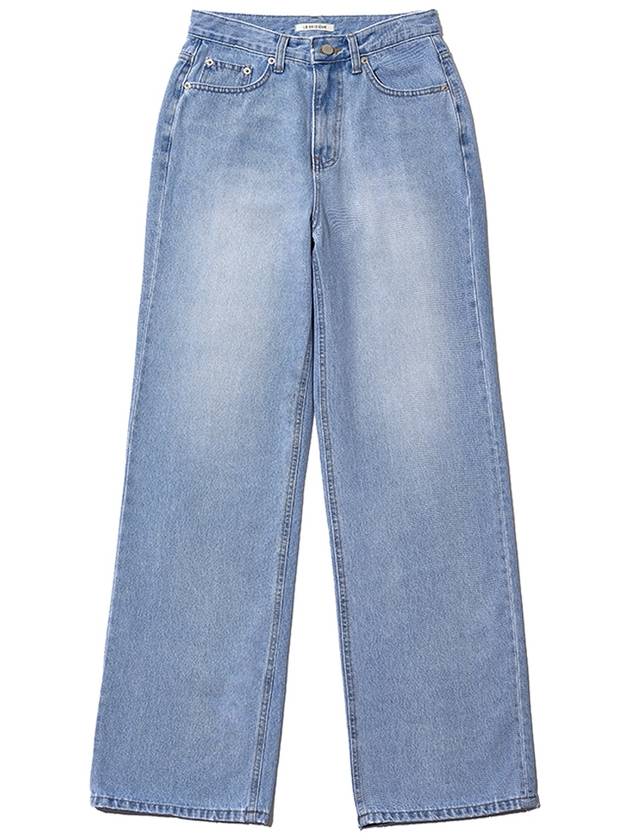 Summer Straight Denim Pants Light blue - LESEIZIEME - BALAAN 7