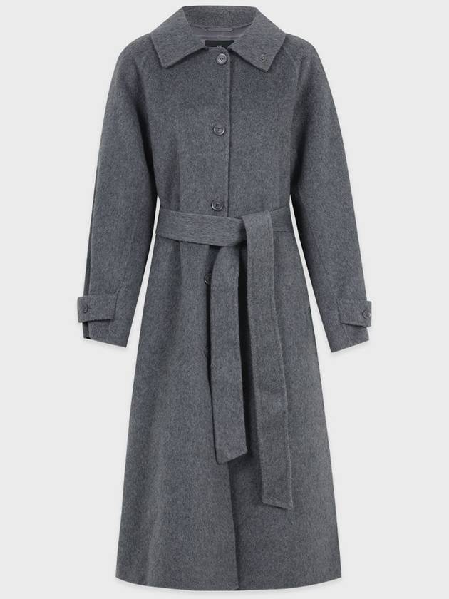 Eve handmade wool trench coat - MICANE - BALAAN 4