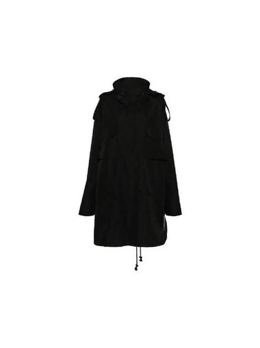 Maison Margiela Zip up Single Nylon Hooded Coat S78413 S51AM0489 900 - MAISON MARGIELA - BALAAN 1