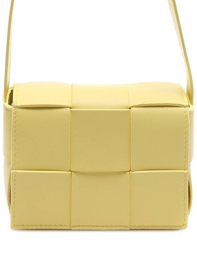 Intrecciato Cassette Small Cross Bag Sherbert - BOTTEGA VENETA - BALAAN 2