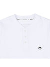 Moon Logo Short Sleeve TShirt T364M JERCO002101 - MARINE SERRE - BALAAN 3