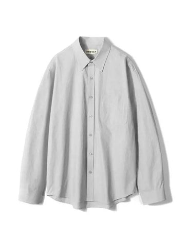 Biowashing Soft Cotton Shirt Grey - INDUST - BALAAN 1