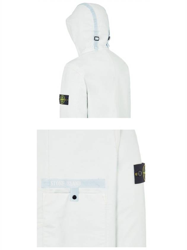 Waffen Patch Felpa Diagonal Gomata Anorak Ice - STONE ISLAND - BALAAN 6