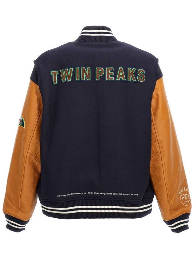 Twin Peaks Bomber Jacket Navy - UNDERCOVER - BALAAN 3