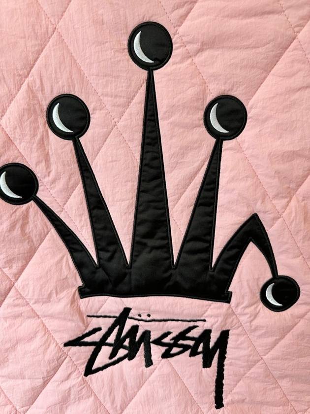 Crown Stock Quilt Padding Pink - STUSSY - BALAAN 7