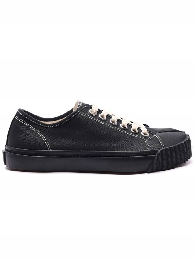 Women's Tabi Cotton Low Top Sneakers Black - MAISON MARGIELA - BALAAN 4