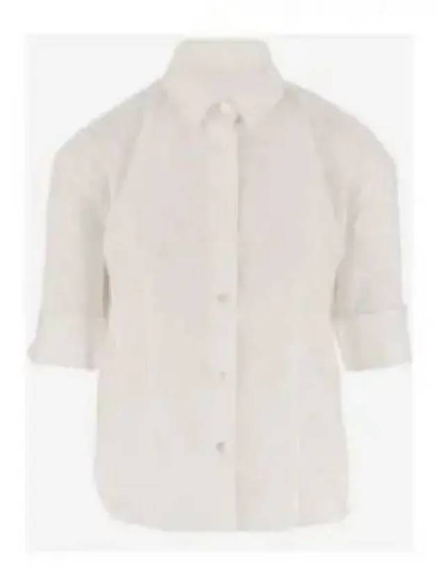 Carpage cotton short sleeve shirt white 7145W2439WHT - THE ROW - BALAAN 2