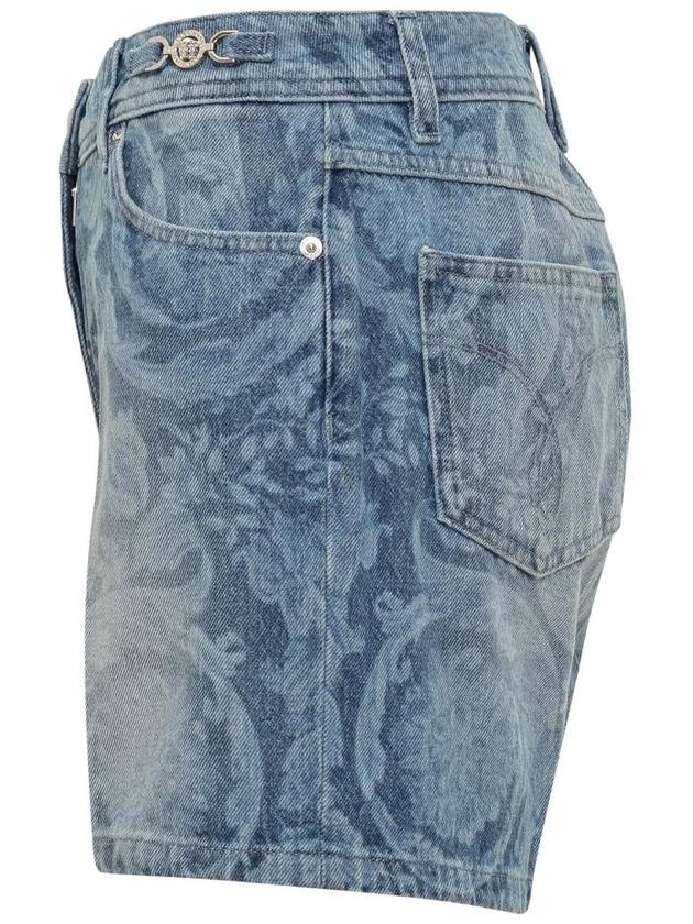 Denim Short Pants 1013689 1A10029 1D030 BLU MEDIO - VERSACE - BALAAN 4