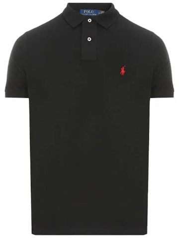 24SS Polo Men's Pony Logo Embroidered Short Sleeve Collar 710782592001 - RALPH LAUREN - BALAAN 1