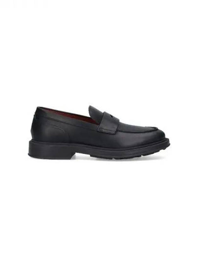 Travis Penny Leather Loafers Black - LORO PIANA - BALAAN 2