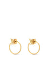 LV Eclipse Earrings Gold - LOUIS VUITTON - BALAAN 4