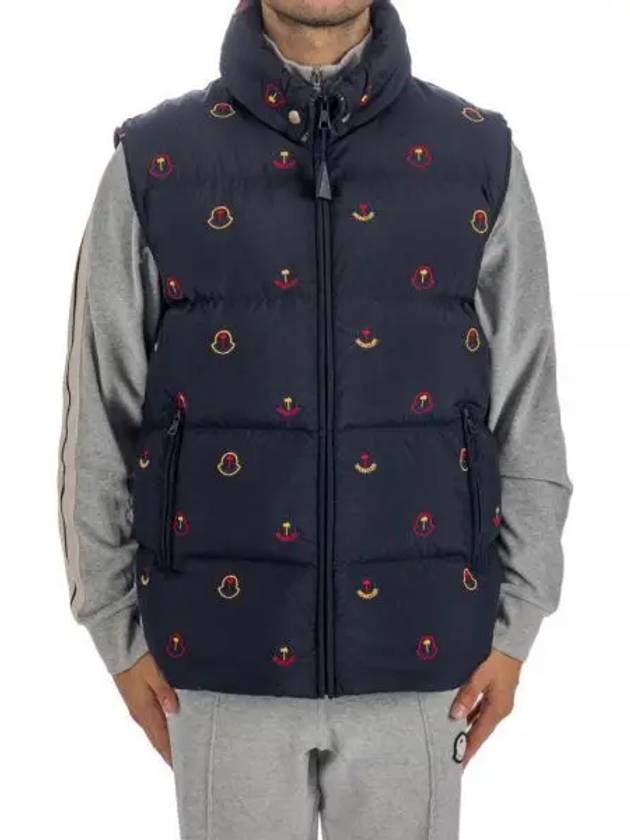 1A00013 M3573 742 PALM ANGELS HENO Inon down vest - MONCLER - BALAAN 1