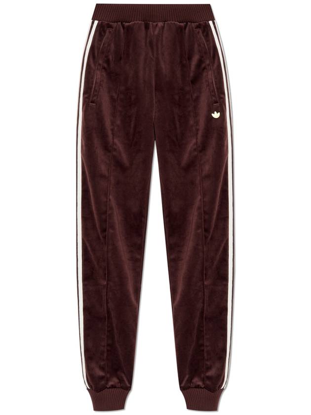 ADIDAS Originals Pants With Logo, Women's, Brown - ADIDAS ORIGINALS - BALAAN 1