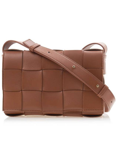 Intrecciato Cassette Cross Bag Wood - BOTTEGA VENETA - BALAAN 2