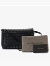 Intrecciato Cross Bag Black - BOTTEGA VENETA - BALAAN 5