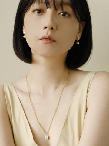 Long Header Necklace Gold - SOSOO - BALAAN 1