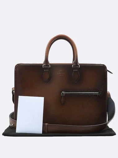 CACAO briefcase bag - BERLUTI - BALAAN 1