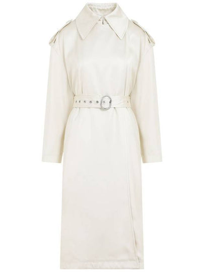 Trench Coat J03AA0153 J65112 280 NATURAL - JIL SANDER - BALAAN 2