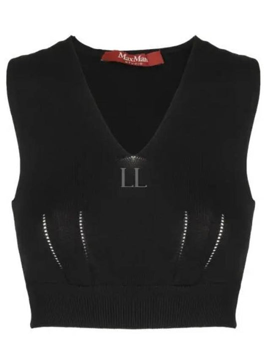 Tunica Knit Sleeveless Black - MAX MARA - BALAAN 2